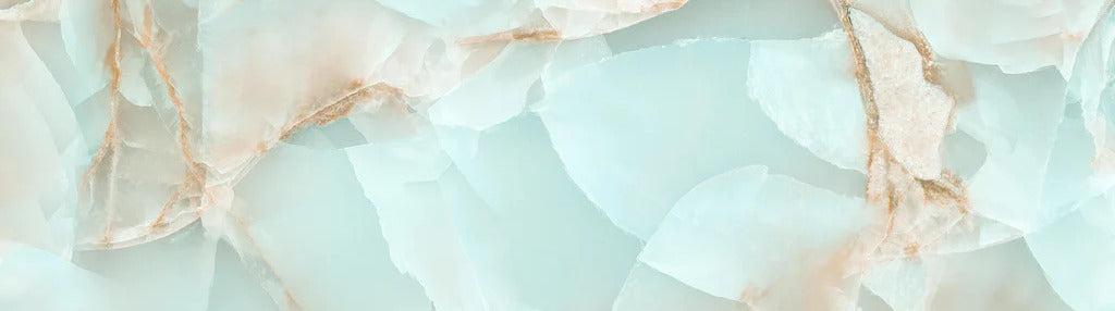 Küchenrückwand - Polierter Onyx-Marmor