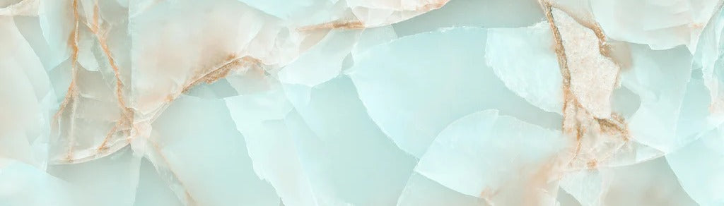 Küchenrückwand - Polierter Onyx-Marmor