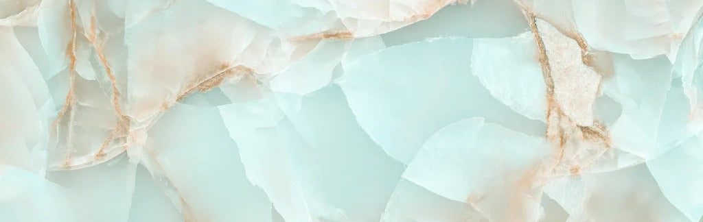 Küchenrückwand - Polierter Onyx-Marmor