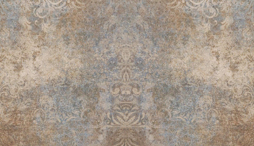 Küchenrückwand - Altes abgenutztes Mosaik Motiv