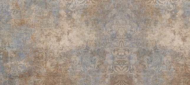 Küchenrückwand - Altes abgenutztes Mosaik Motiv