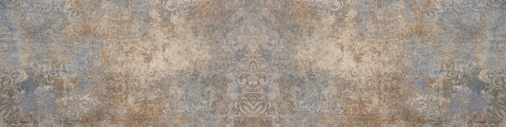 Küchenrückwand - Altes abgenutztes Mosaik Motiv