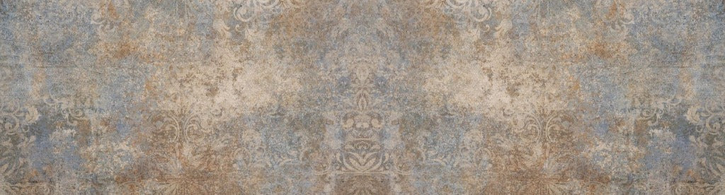 Küchenrückwand - Altes abgenutztes Mosaik Motiv