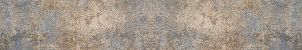 Küchenrückwand - Altes abgenutztes Mosaik Motiv