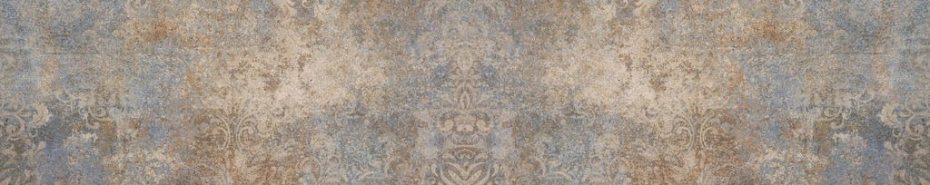 Küchenrückwand - Altes abgenutztes Mosaik Motiv