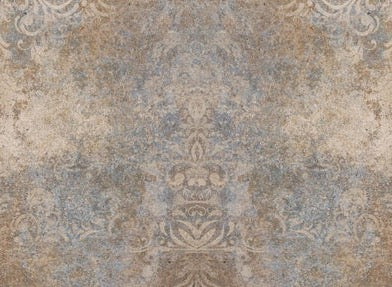 Küchenrückwand - Altes abgenutztes Mosaik Motiv