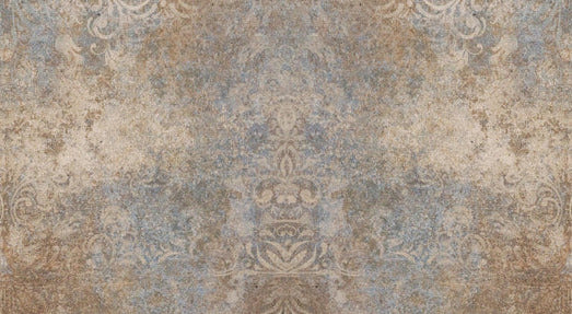 Küchenrückwand - Altes abgenutztes Mosaik Motiv