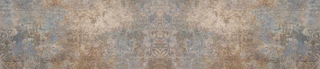 Küchenrückwand - Altes abgenutztes Mosaik Motiv