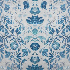 Küchenrückwand - Altes Abgenutztes Damast Patchwork Vintage Motiv