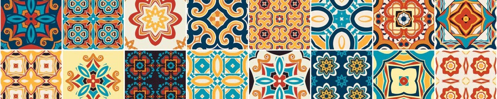 Küchenrückwand - Moderne Mosaikmuster