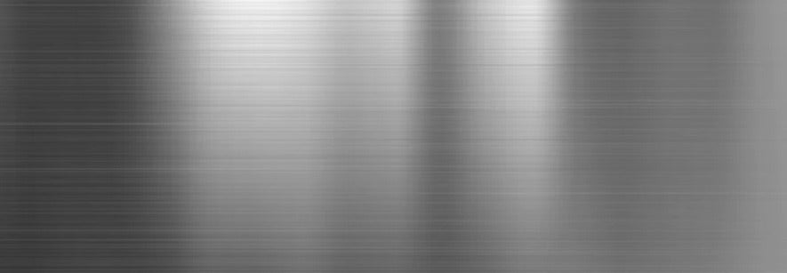 Küchenrückwand - Aluminium silber gebürstet