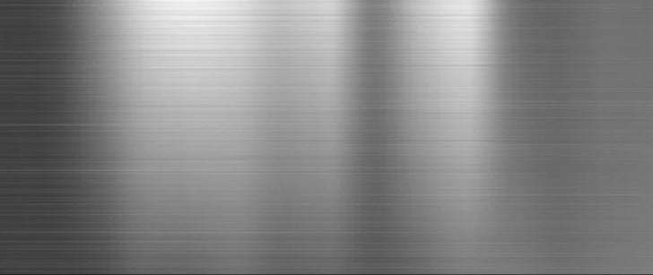 Küchenrückwand - Aluminium silber gebürstet