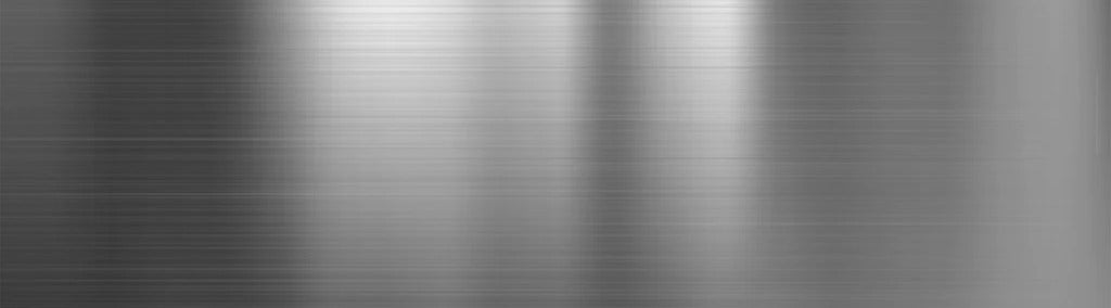 Küchenrückwand - Aluminium silber gebürstet