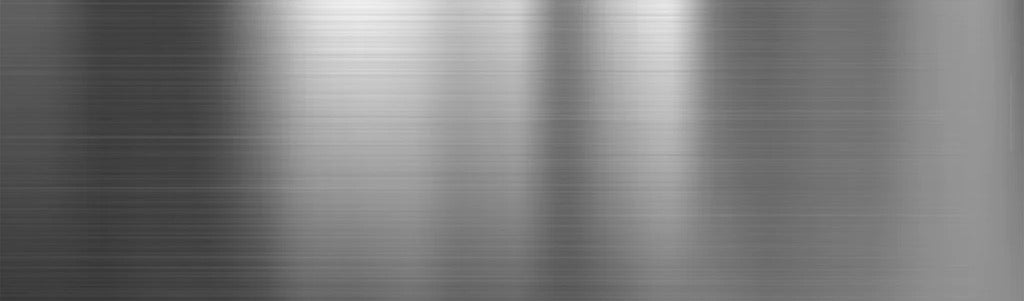 Küchenrückwand - Aluminium silber gebürstet