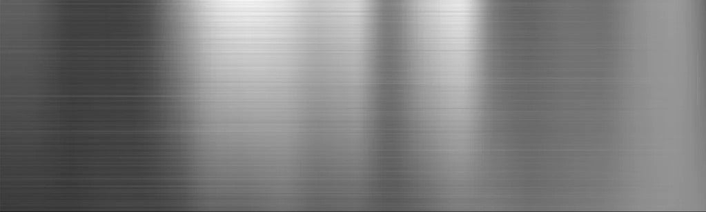 Küchenrückwand - Aluminium silber gebürstet