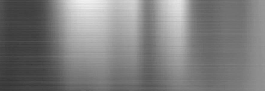 Küchenrückwand - Aluminium silber gebürstet