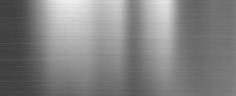 Küchenrückwand - Aluminium silber gebürstet