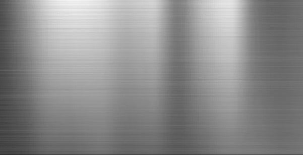 Küchenrückwand - Aluminium silber gebürstet