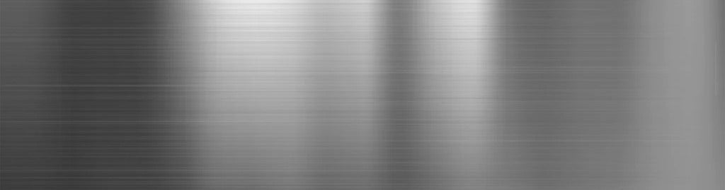 Küchenrückwand - Aluminium silber gebürstet