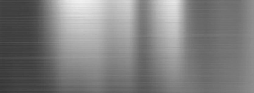 Küchenrückwand - Aluminium silber gebürstet