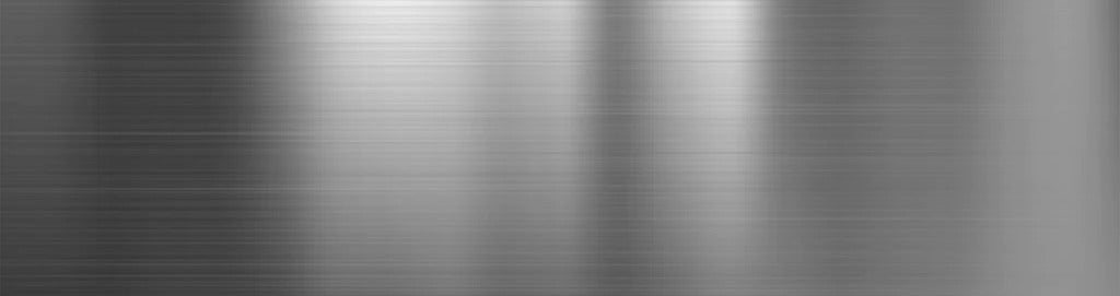 Küchenrückwand - Aluminium silber gebürstet