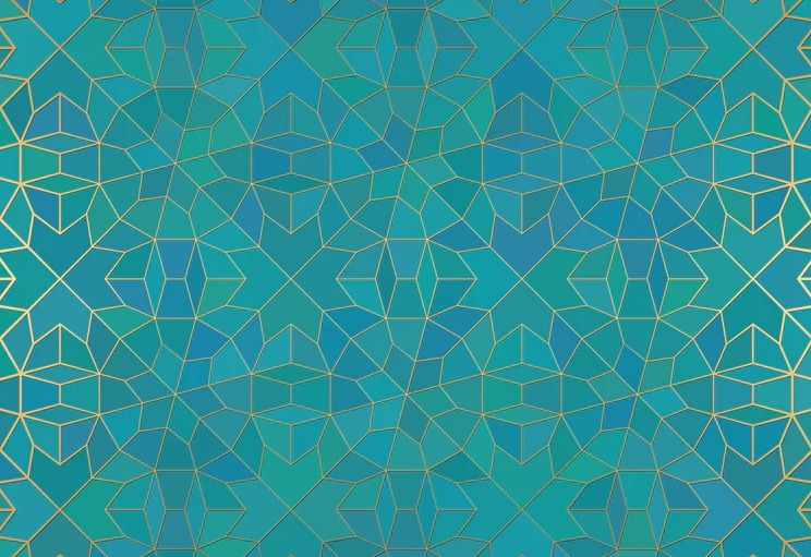 Küchenrückwand - Geometrische Muster