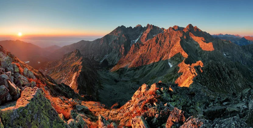 Küchenrückwand - Herbstliche Berglandschaft