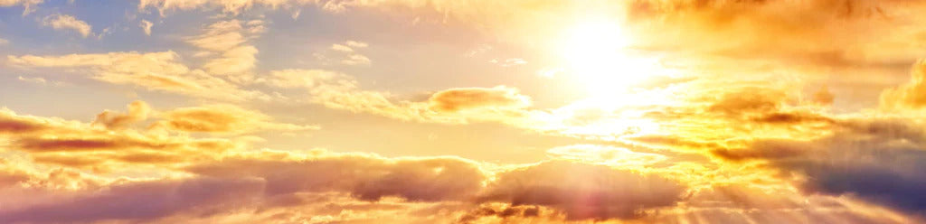 Küchenrückwand - Blick zum schönen Sonnenuntergang