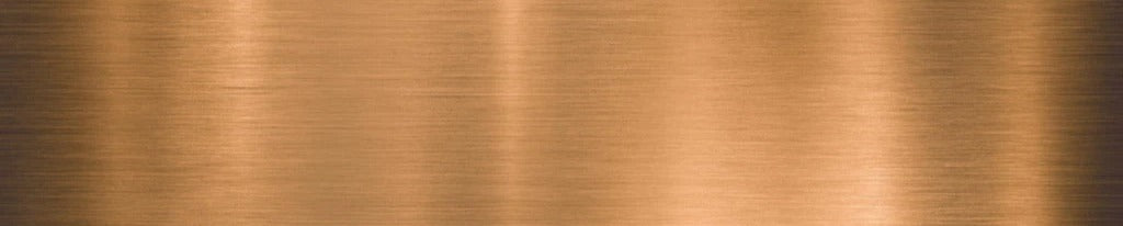 Küchenrückwand - Metallische Kupferplatte