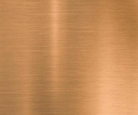 Küchenrückwand - Metallische Kupferplatte
