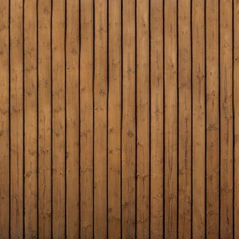 Küchenrückwand - Braune vertikale Holzdielen