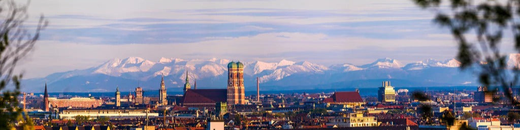Küchenrückwand - München Alpen Panorama