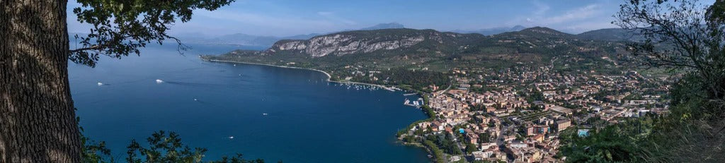 Küchenrückwand - Traumhafter Ausblick auf Gardasee Italien