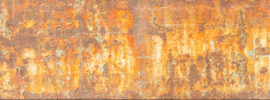 Küchenrückwand - Rostige Betonwand