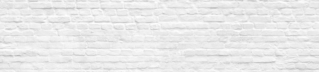 Küchenrückwand - Weiße nahtlose Backsteinmauer