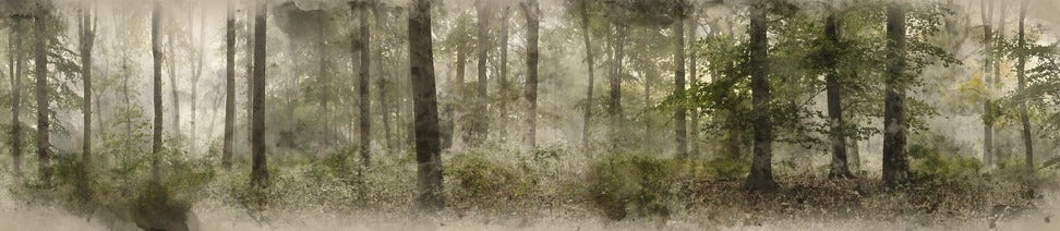 Küchenrückwand - Digitale Aquarellmalerei - von Wendo