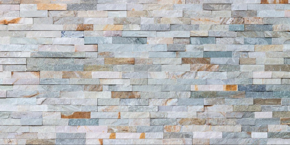 Küchenrückwand - Abstrakte Steinwandmuster