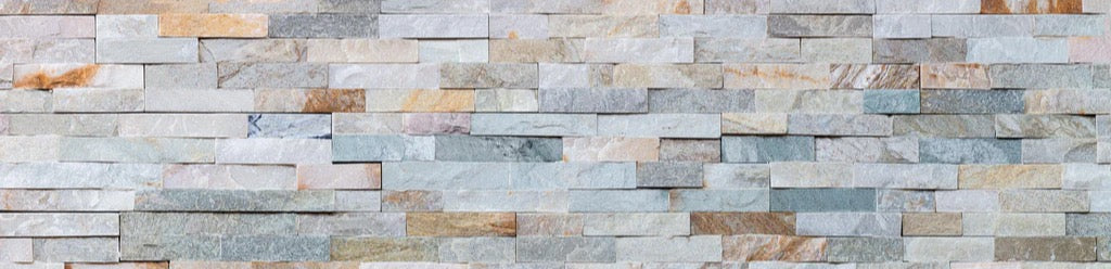 Küchenrückwand - Abstrakte Steinwandmuster