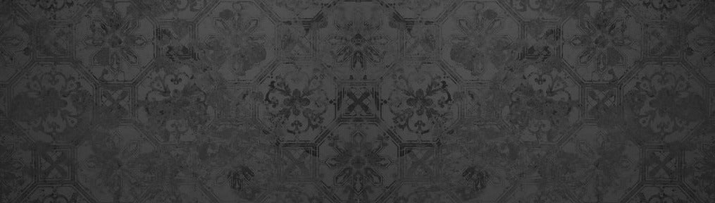 Küchenrückwand - Schwarze Keramik Motiv