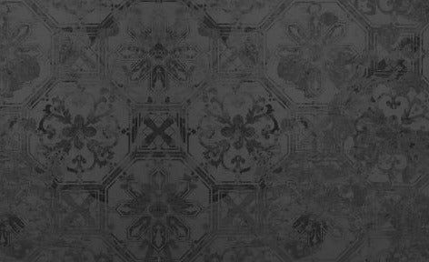 Küchenrückwand - Schwarze Keramik Motiv