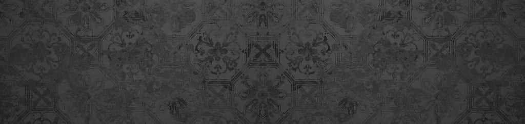 Küchenrückwand - Schwarze Keramik Motiv