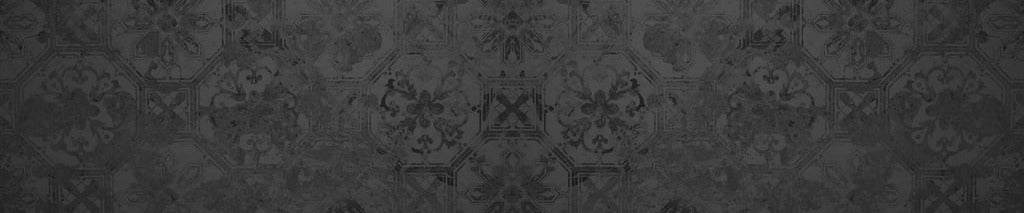 Küchenrückwand - Schwarze Keramik Motiv