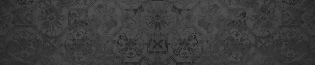 Küchenrückwand - Schwarze Keramik Motiv