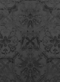 Küchenrückwand - Schwarze Keramik Motiv