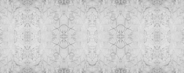 Küchenrückwand - Abgenutzte weiße Tapetenmuster