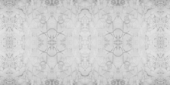 Küchenrückwand - Abgenutzte weiße Tapetenmuster