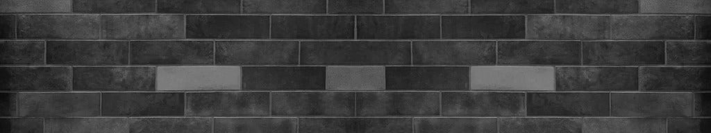 Küchenrückwand - Edle Schwarze Ziegel