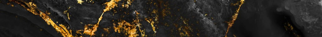 Küchenrückwand - Schwarzer Marmor mit goldenen Adern