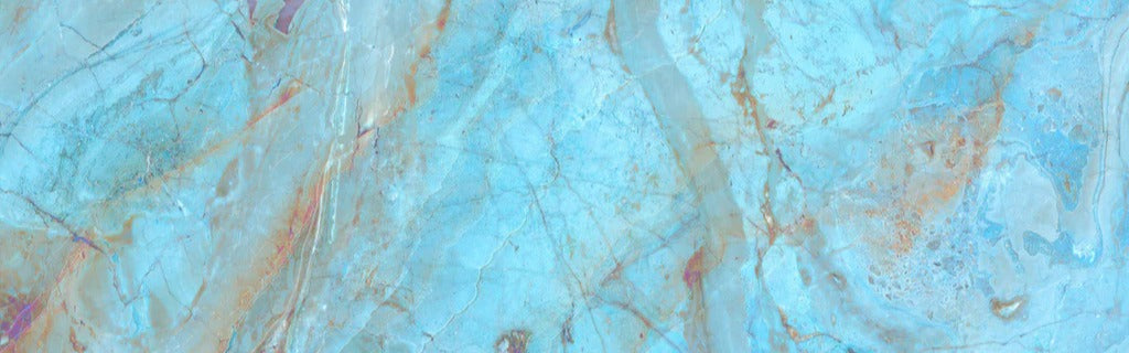 Küchenrückwand - Luxuriöser Onyxmarmor in Aqua Tone