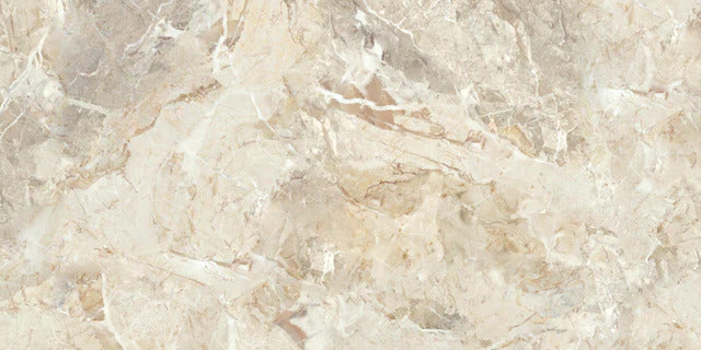 Küchenrückwand - Beiges abstraktes Marmordesign